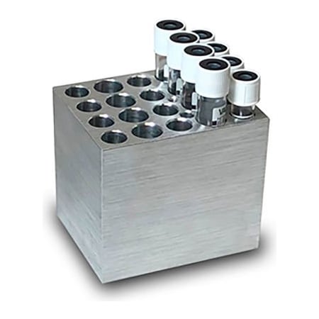 Benchmark Scientific Blood Collection Combi-Block, 12 x 13mm & 8 x 16mm Blood Collection Tubes BSWBCT